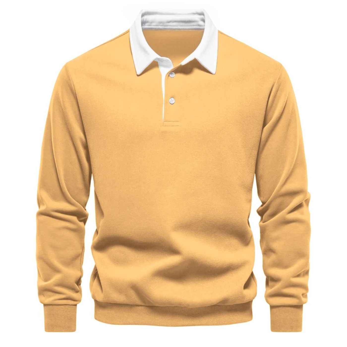 Allan - Langarm-Poloshirt