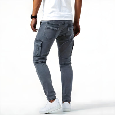 Samuel | Stretch Denim Cargohose