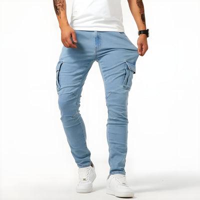 Samuel | Stretch Denim Cargohose