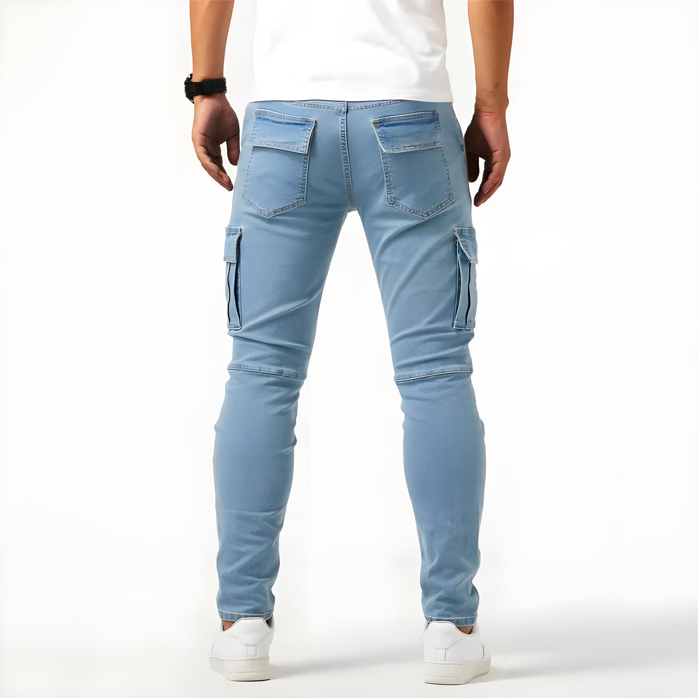 Samuel | Stretch Denim Cargohose