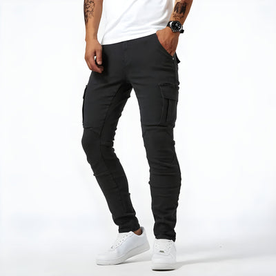 Samuel | Stretch Denim Cargohose