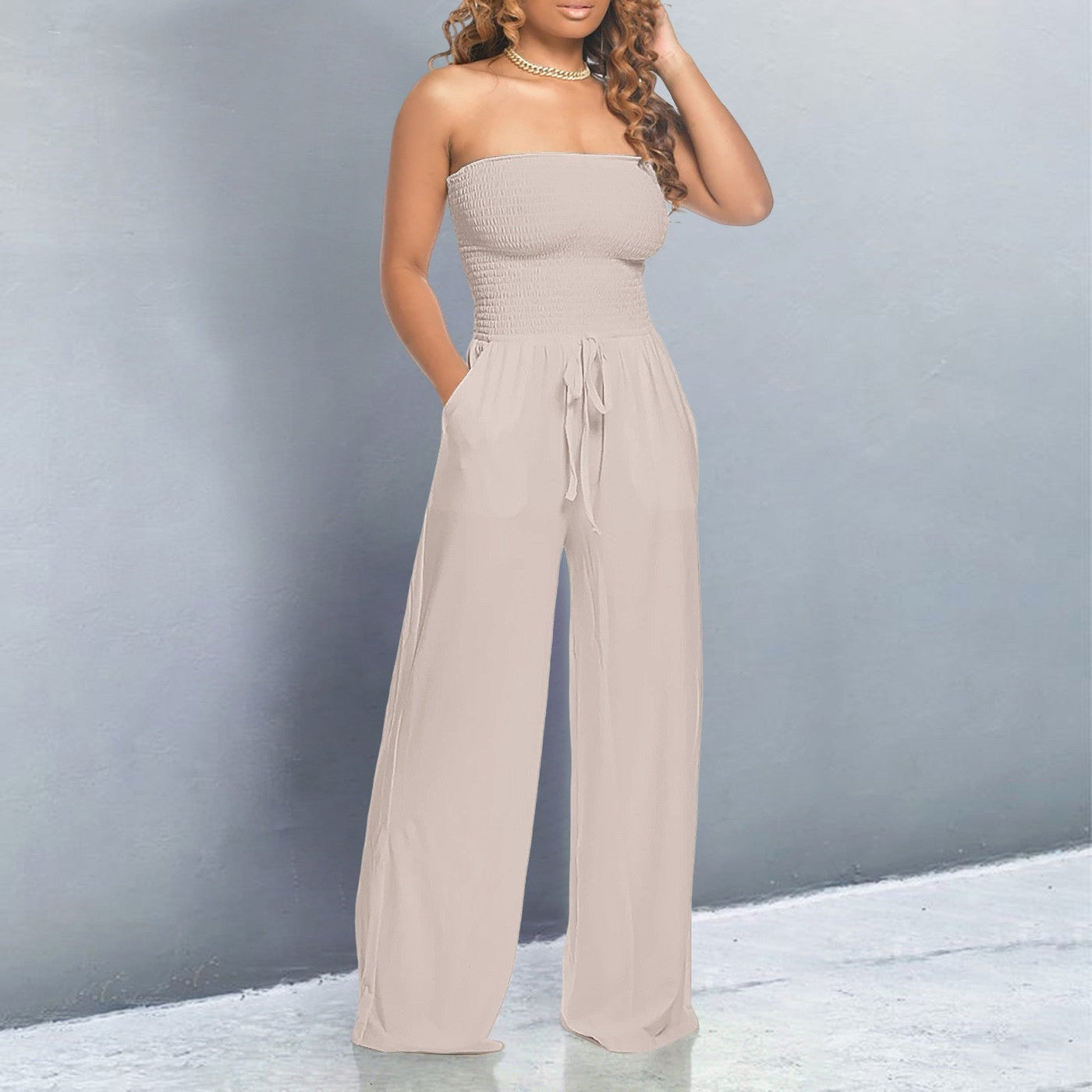 Xavier | Trendiger Off-Shoulder-Jumpsuit